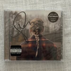 Taylor Swift NWT | official authentic rare Evermore signed autographed CD